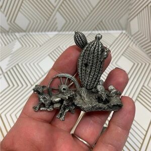 Boyd Perry Miniature Souvenir Pewter Figurines Arizona & Missouri